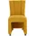 exxpo - sofa fashion Sessel Costa Hochlehnsessel 52 x 95 x 71 cm Gelb mit Rollen