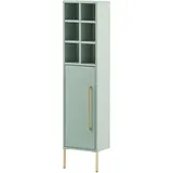 Schildmeyer MÖBELPARTNER Badschrank Sarah 146645 mint 30,4 x 21,8 x 130,6 cm