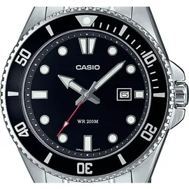 Casio Mdv107d1a1vef Uhr Silver Grey / Silver Grey / Black One Size