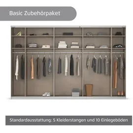 Rauch Schwebetürenschrank OTTO ́s Choice 360 x 229 x 62 cm Beige/Schwarz/Weiß