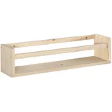 CaliCosy Wandregal 15 x 15 x 60 cm Apfelbaum