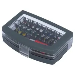 Bitsatz 32-teilig: Silizium-Molybdän-Stahl, korrosionsbeständig, magnetisch