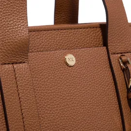 Michael Kors Romee Small Handtasche Leder Brown