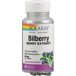 Blaubeere (heidelbeere) Extrakt Solaray 60 ST