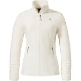 Damen Fleece Jk Style Ash WMS leichte aus wärmendem Tecnopile schnelltrocknende Outdoorjacke mit 2-Wege Stretch whisper white 38