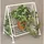DanDiBo Ambiente Blumenhocker Schaukel Romance 30 x 30 x 24 cm Weiß