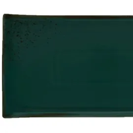 CreaTable 2er-Set CreaTable Platte Nature Collection 16,5x33 cm Steinzeug Grün