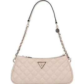 GUESS Damen Schultertasche/ Umhängetasche Giully Beige - Beige