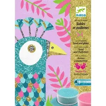 Djeco Sandbilder Bunte Vögel