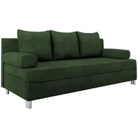 Mirjan24 Schlafsofa, Grün, Textil, Rechteckig, 192x86x80 cm, Wohnzimmer, Sofas & Couches, Schlafsofas