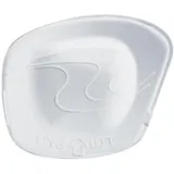 pedag Feel Good Gel Pelotte – polsternde Pelotte für den Spreizfuß | transparent für offene Schuhe | ideal bei wenig Platz im Schuh | selbstklebend & waschbar | lindert Fußschmerzen - one size