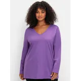 sheego T-Shirt Lila 56/58