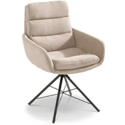 Stuhl Jerome Stoff Beige