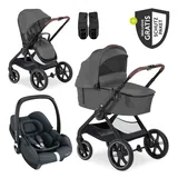 hauck 3in1 Kinderwagen-Set Walk N Care Trio Set Kinderwagen 3 in 1