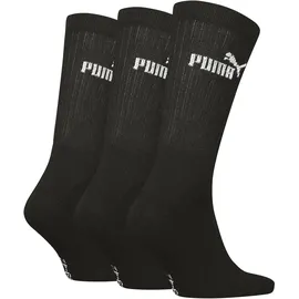 Puma Freizeitsocken 3 Paar Schwarz 35-38