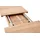 MCA Furniture Esstisch Säulentisch Managua Bootsform | Eiche Bianco massiv | 180 x100 cm