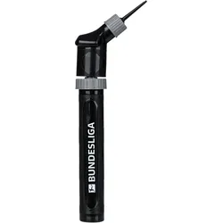 DERBYSTAR Bundesliga Ballpumpe Micro 2-Wege-Pumpsystem schwarz/grau