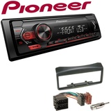 Pioneer 1-DIN Autoradio USB AUX Android Einbauset für Fiat Multipla 2006-2010