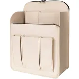 OEM Beige XL Organizer Tas für Männer und Frauen, Organizer mit Schlüsselhalter, große Handtasche - Beige