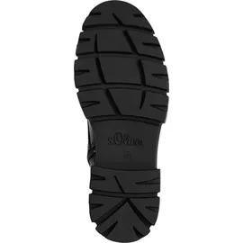 s.Oliver Schnürstiefeletten für Damen, schwarz, 38 EU