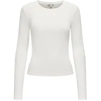 Only Langarmshirt »ONLRILEY O-NECK TOP JRS«, Gr. S, Cloud