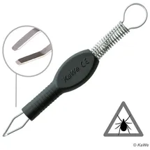 KIRCHNER & WILHELM GmbH + Co. KG Zecken-Fix Zeckenentferner aus Edelstahl/Kunststoff