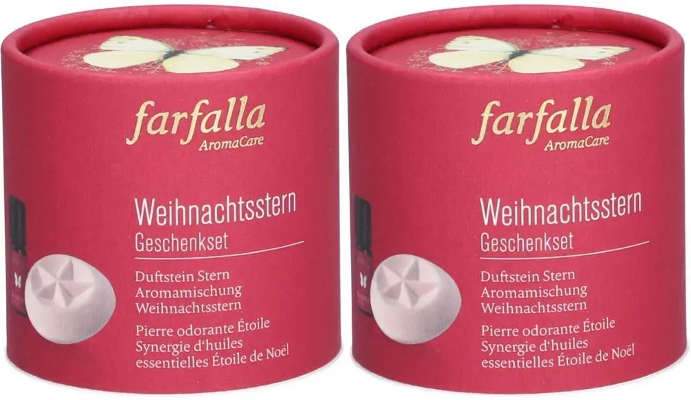 Farfalla Etoile geschenkset Essentiële olie synergie kerstster 2x1 St