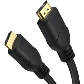 helos HDMI-Kabel HDMI männlich zu HDMI männlich 2 m Schwarz