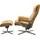Stressless Relaxsessel STRESSLESS "View", gelb (honey paloma), B:82cm H:109cm T:81cm, Sessel, Relaxsessel, mit Cross Base, Größe S, M & L, Holzakzent Wenge