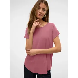 Vero Moda Vmbella SS TOP WVN GA Noos T-Shirt, Mesa rose), M - M