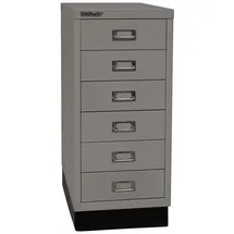 BISLEY MultiDrawer Schubladenschrank 38 x 28 x 67 cm Silber