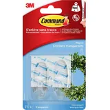 3M CommandTM Haken M Transparent Inhalt: 2 St.
