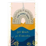 Coppenrath Verlag Grußkarte - Gute Wünsche zur Konfirmation - Regenbogen