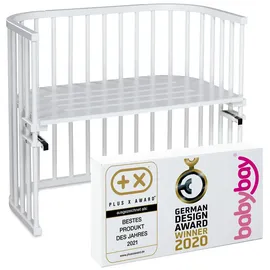 babybay Maxi Beistellbett seidenmatt weiß