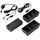 Zebra Technologies Zebra 3-Slot Battery Charger Connected via Y Cable - Batterieladegerät - Ausgangsanschlüsse: 3 - Großbritannien und Nordirland (Packung mit 2) - Schwarz