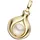 Jobo Anhänger Tropfen 333 Gold / Gelbgold