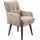 exxpo - sofa fashion Esszimmerstuhl Mocca beige