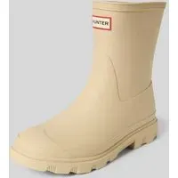Gummistiefel mit Logo, Beige, 39