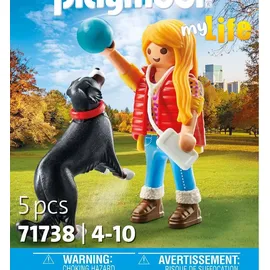 Playmobil My Life Frau mit Sennenhund 71738