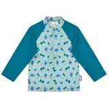 Sterntaler Badeshirt Langarm Dino Türkis/Grün 116