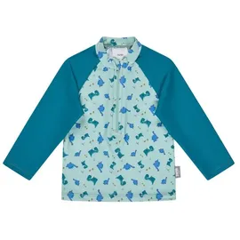 Sterntaler Badeshirt Langarm Dino Türkis/Grün 116