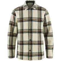 Fjällräven Singi Flannel Overshirt Chalk White/Dark Navy XS