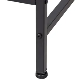 CLP Schreibtisch Ocala schwarz/braun