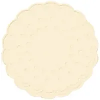 Duni Tassenuntersetzer - Ø 7,5 cm, creme, 25 Stück