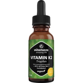 Vitamaze Vitamin K2 MK7 Tropfen hochdosiert vegan