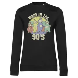 Teletubbies Made In The 90s Girly Sweatshirt Schwarz L