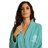 Carlo Colucci Bademantel Vito in Mint | M