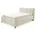 Harper Polsterbett Lucy 140 x 200 cm Stoff Beige