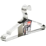 SOTech 5er Set Design Kleiderbügel Edelstahl 450 x 193 mm mit Haken