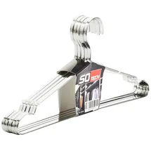 SOTech 5er Set Design Kleiderbügel Edelstahl 450 x 193 mm mit Haken